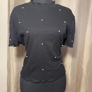 Shein Black Crop Top